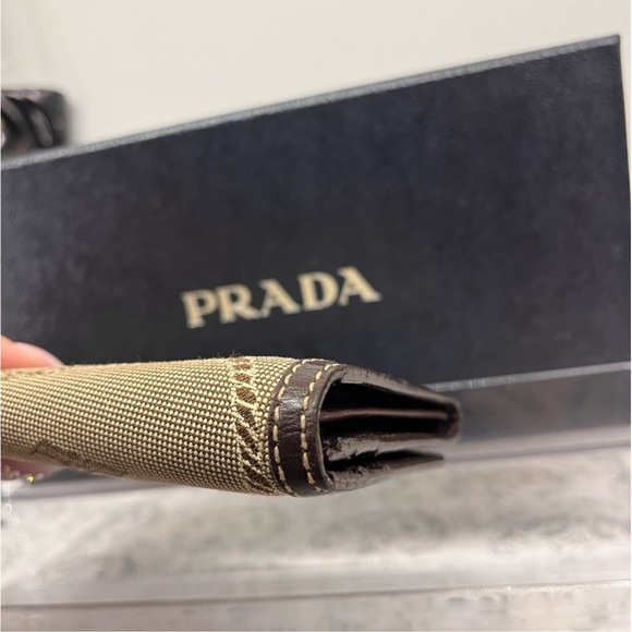 Prada - Logo Jacquard Wallet - Picture 9 of 9